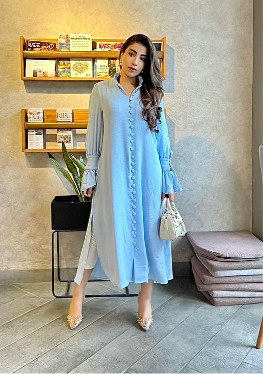 Long blouse dress best sale