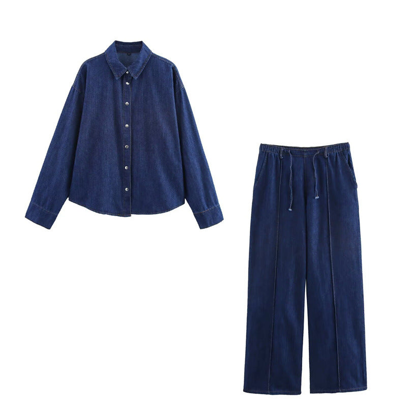 Midnight Blue Denim Co-ord