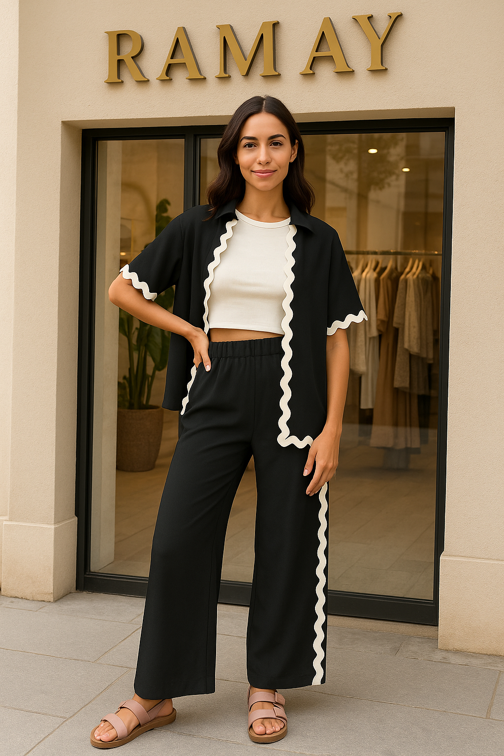 Santorini Co-ord Set