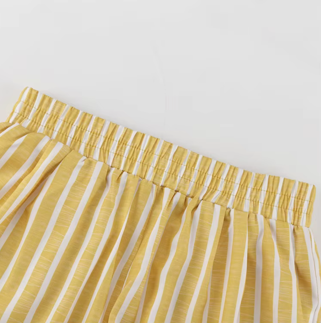 Striped Cotton Long Sleeve Co-ord Set