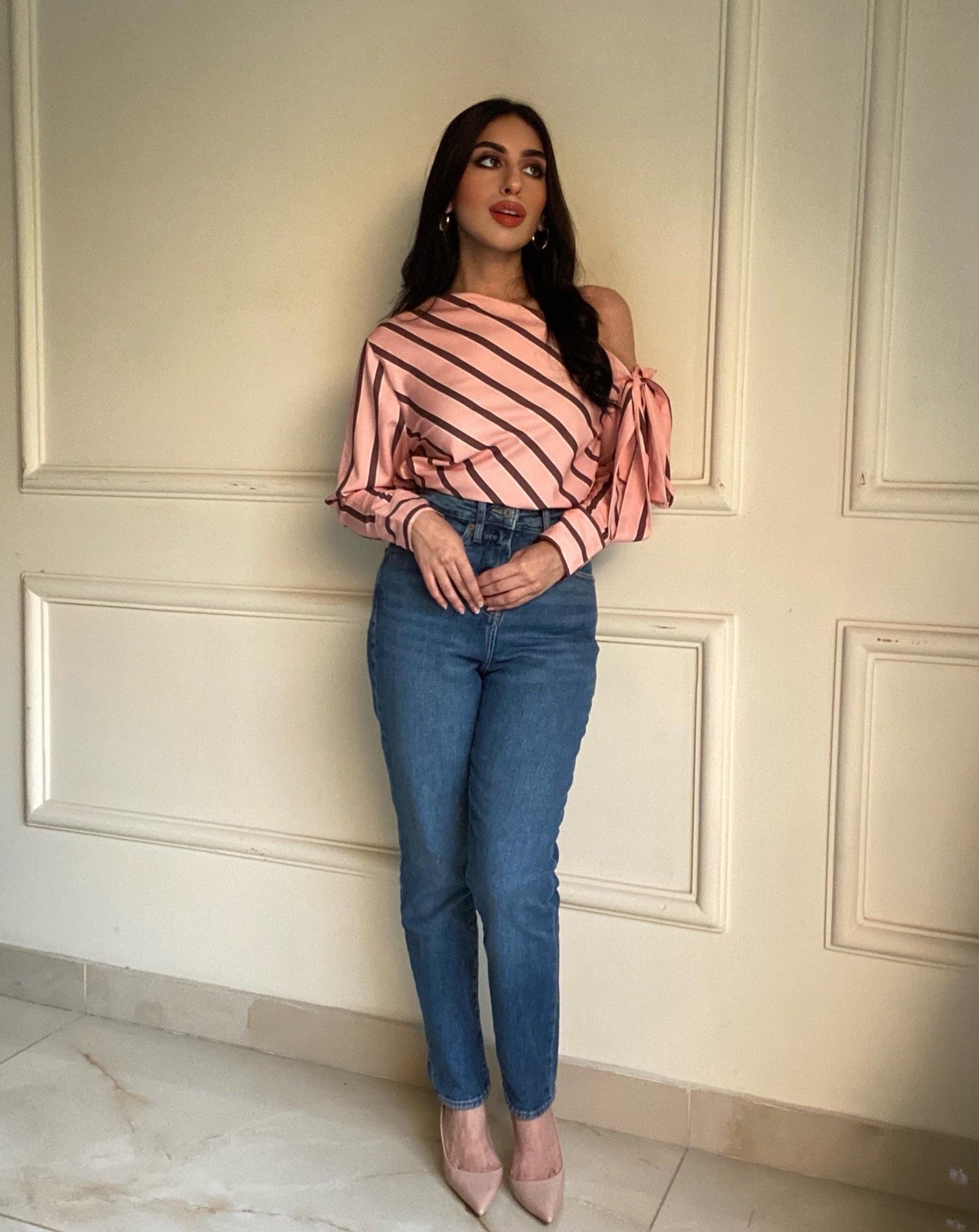 Pink slick top Ramay