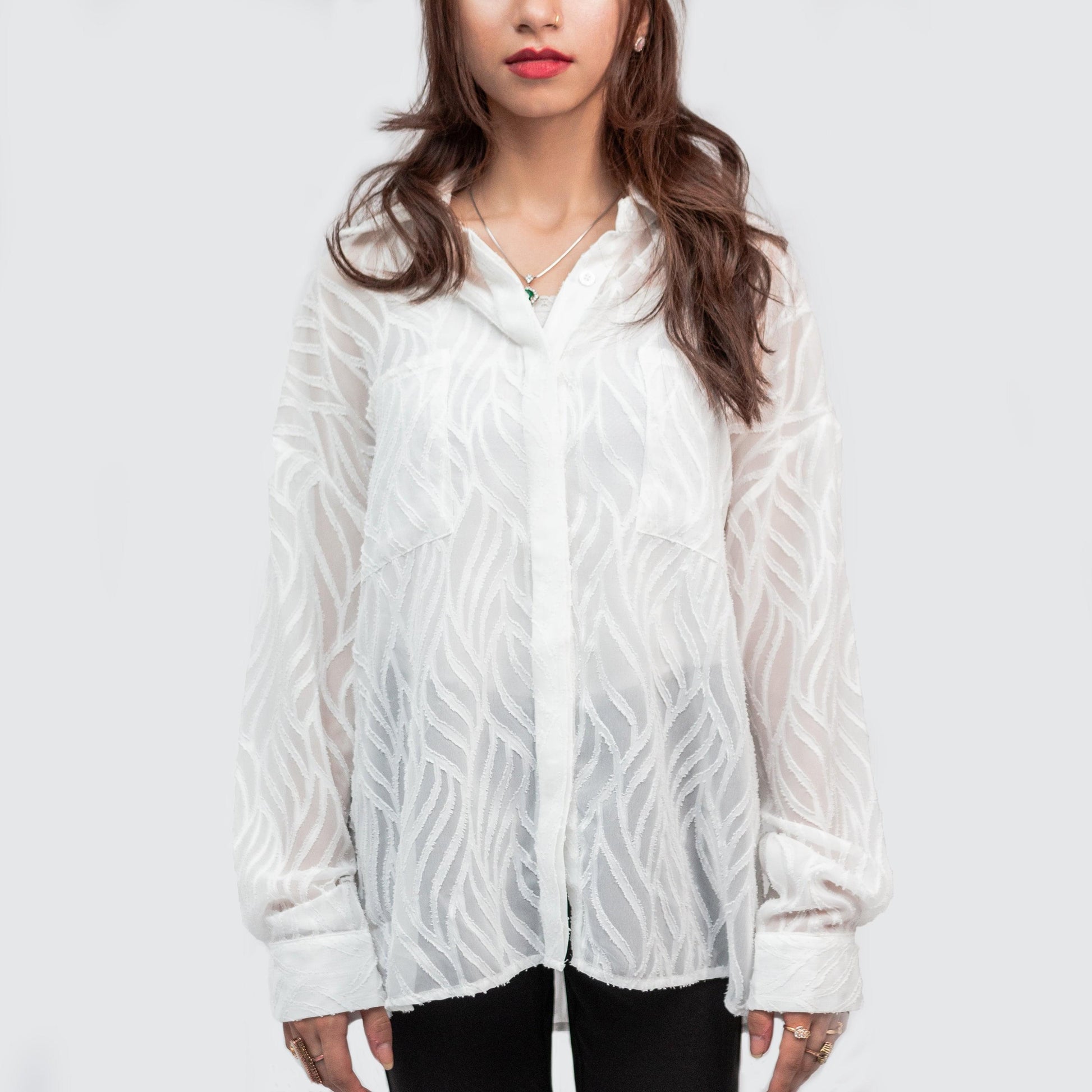 French Chiffon Shirt Ramay