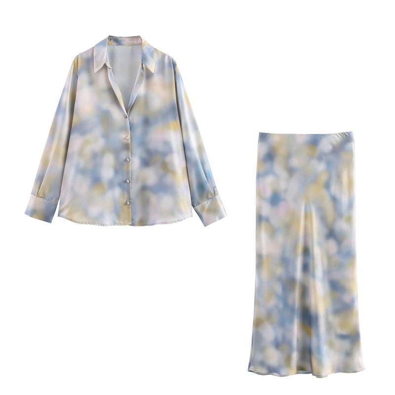 Cloud Mist Chiffon Set