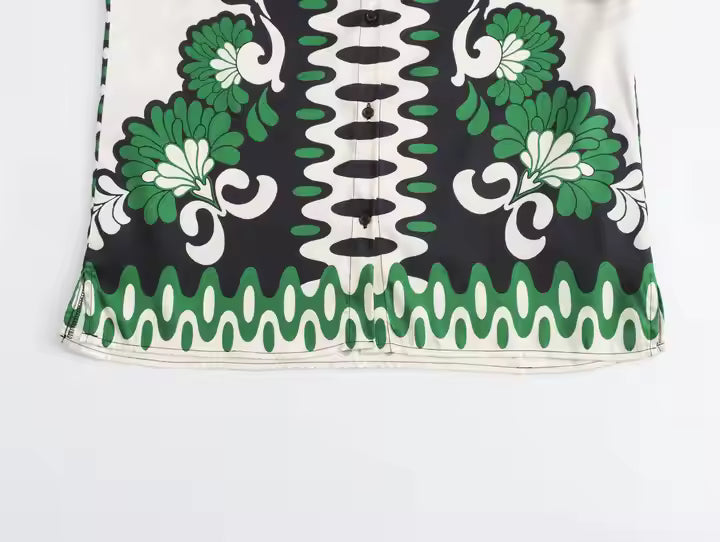 Baroque Floral Co-Ord Set