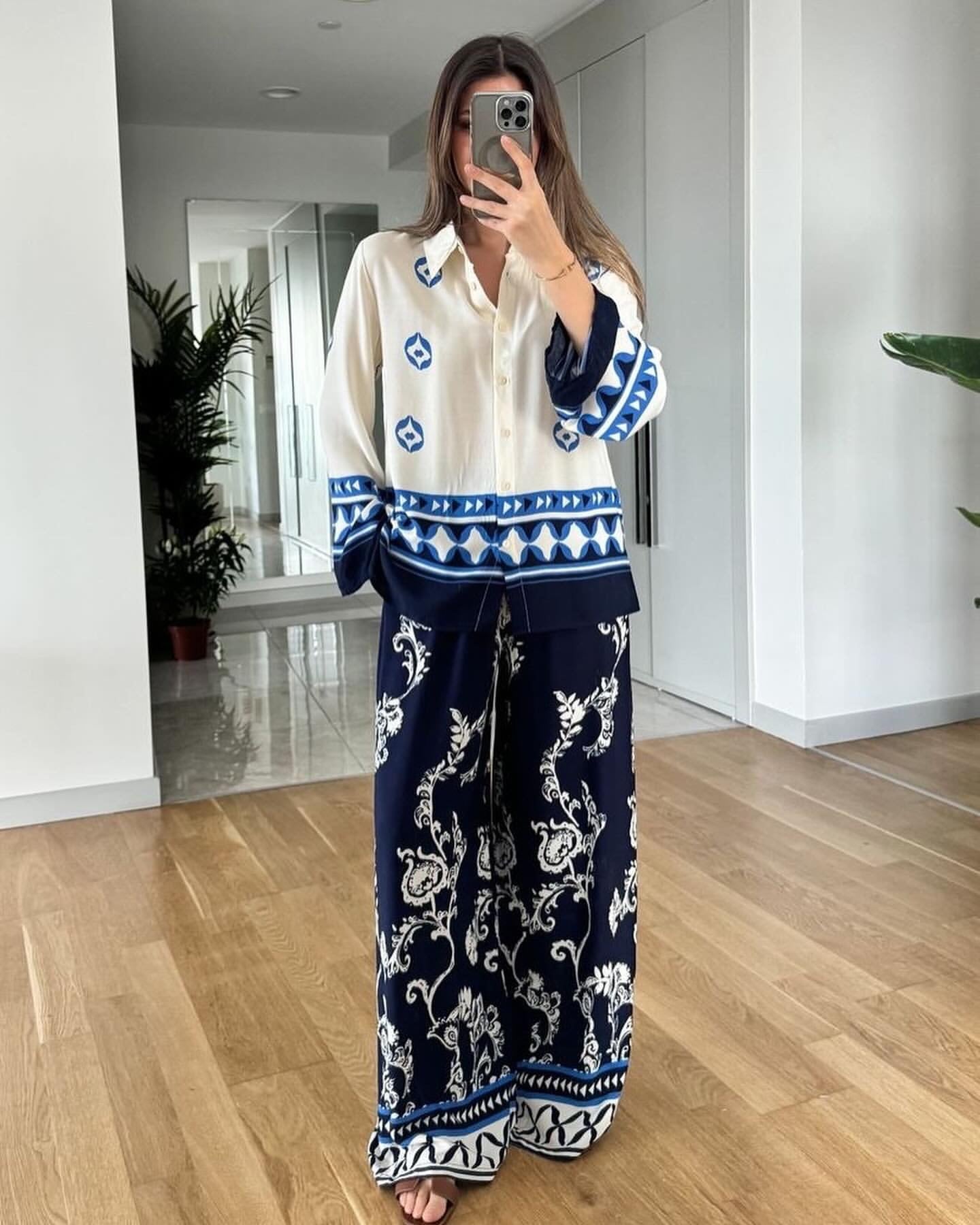 Ivory & Indigo Luxe Co-Ord